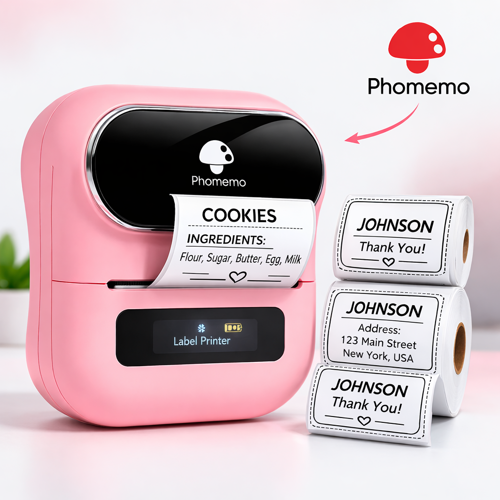 IMPRIMANTE THERMIQUE PHOMEMO M220 – ROSE