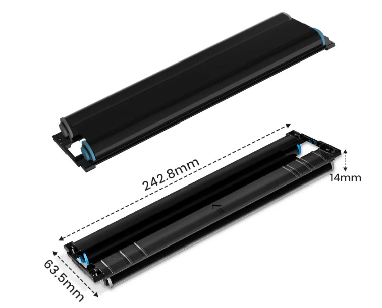 2 RUBANS A4 IMPRIMANTE P831 – BOÎTE DE 2 RUBANS