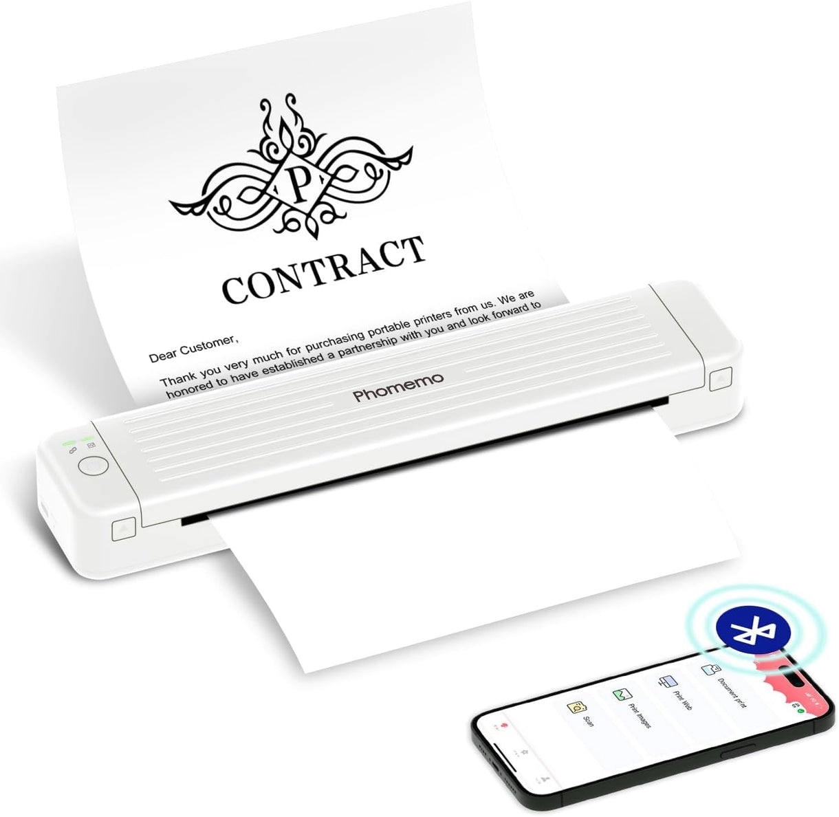 P831 IMPRIMANTE PORTABLE THERMIQUE POUR A4
